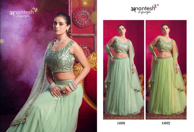 Flairy Girl Vol 1 By Anantesh Party Wear Lehenga Choli Exporters In India